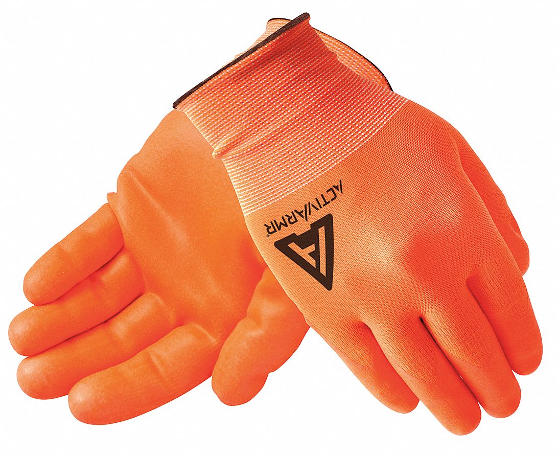ACTIVARMR Coated Gloves XL ( 11 ), Smooth, Nitrile, Palm, Dipped, ANSI Abrasion Level 3, 1 PR