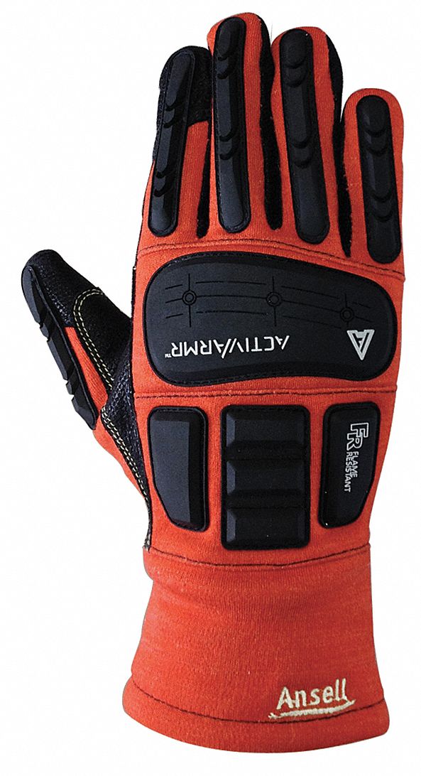 Cut Resistant Gloves,Red/Black,12,PR