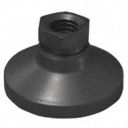 Leveling Mount, Boltless, 3750 lb Load Capacity, 0.875 in Height, Black Oxide