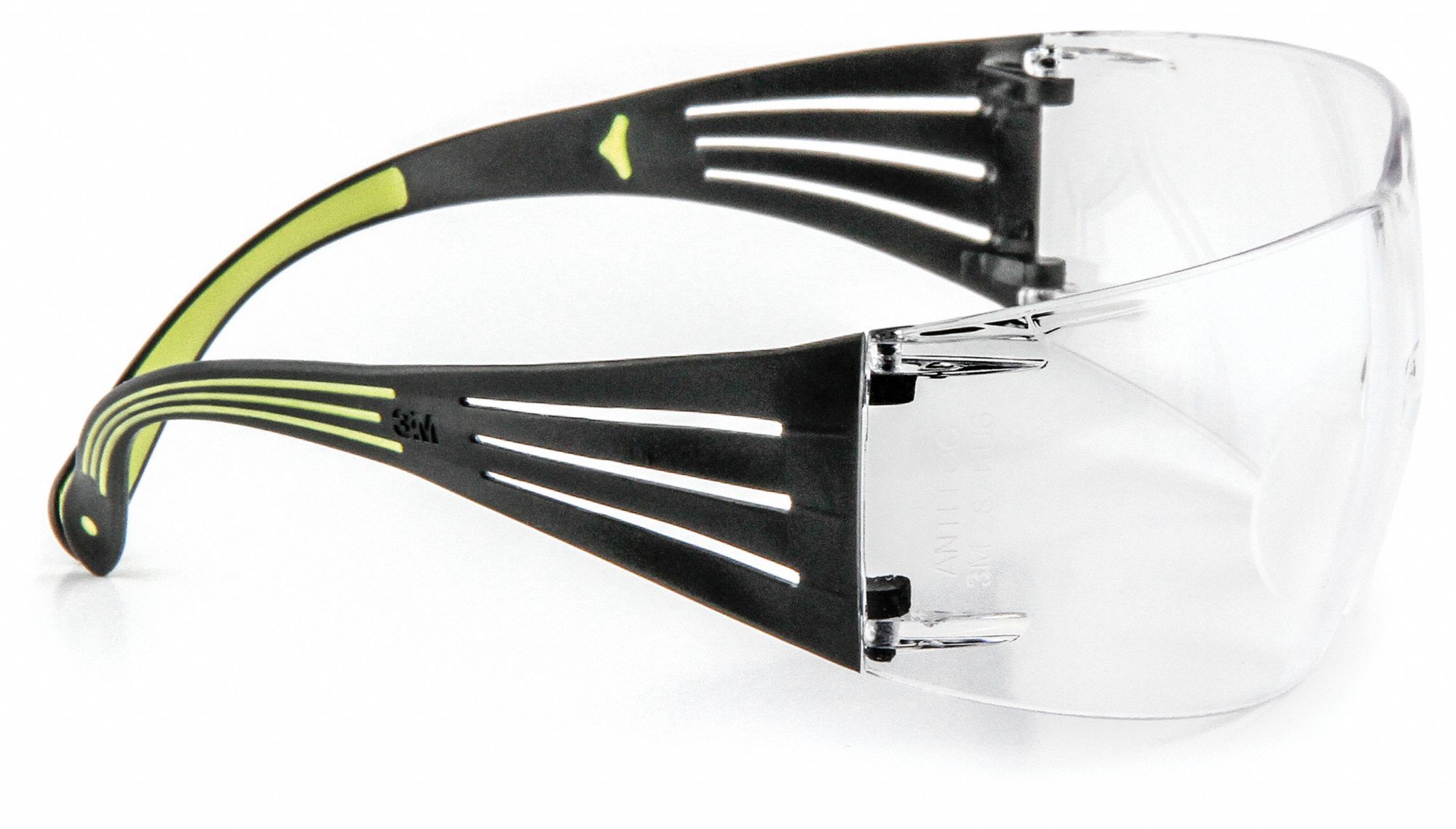 Safety Glasses Clear Anti-Fog Black