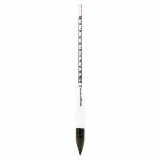 VEE GEE Hydrometer Specific Gravity, 0.002, 1.000/1.220, Specific
