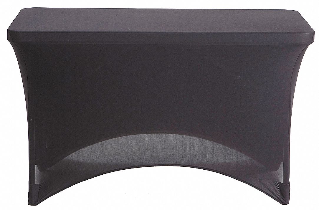 20KP51 - Table Cover Rectangle 48inLx24inW Black