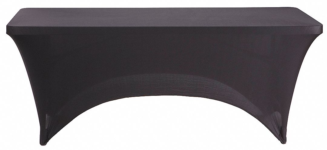 20KP52 - Table Cover Rectangle 72inLx30inW Black