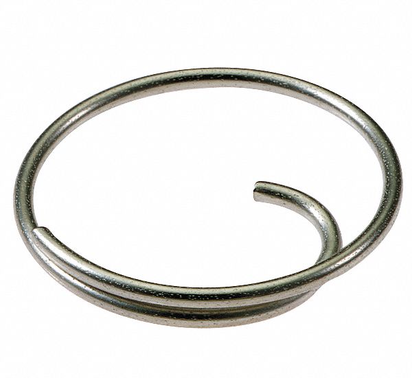 PORTE-CLES,ACIER,ARGENT,PQ50