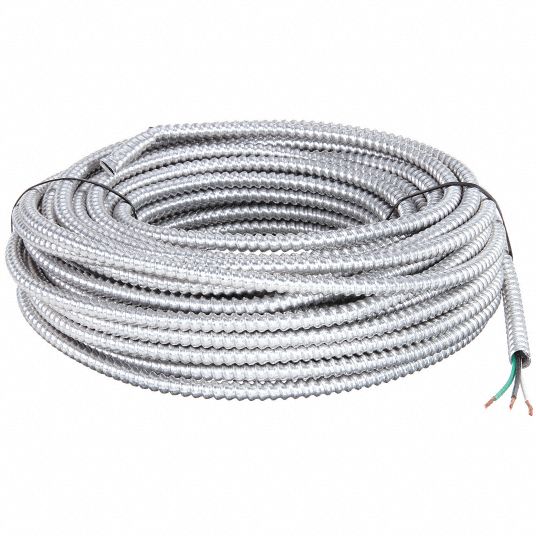 Steel Braided Lighting Cable  Stainless Steel Electrical Wire