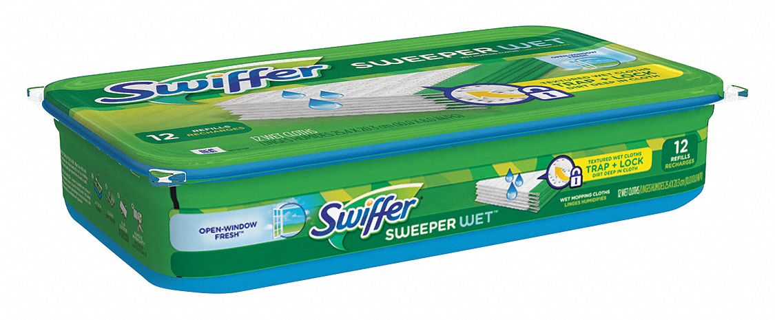 Swiffer Wet Paños húmedos mopa para escoba, 1 paquete de 20 paños