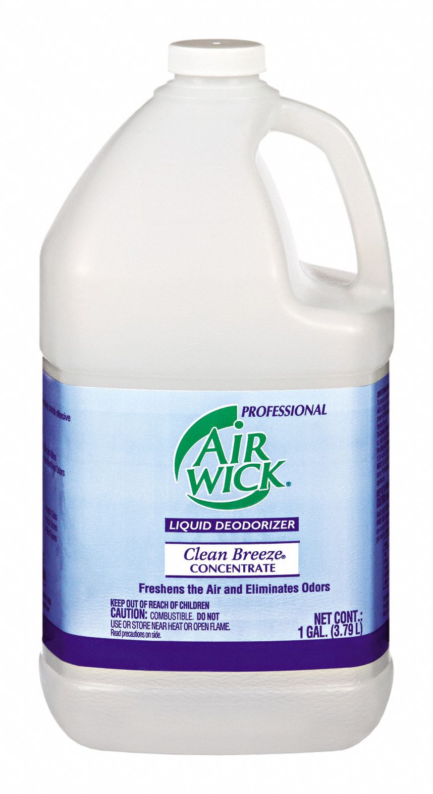 AIR WICK Deodorizer Odor Eliminators, Jug, 1 gal Container Size, Liquid, Concentrated, 4 PK