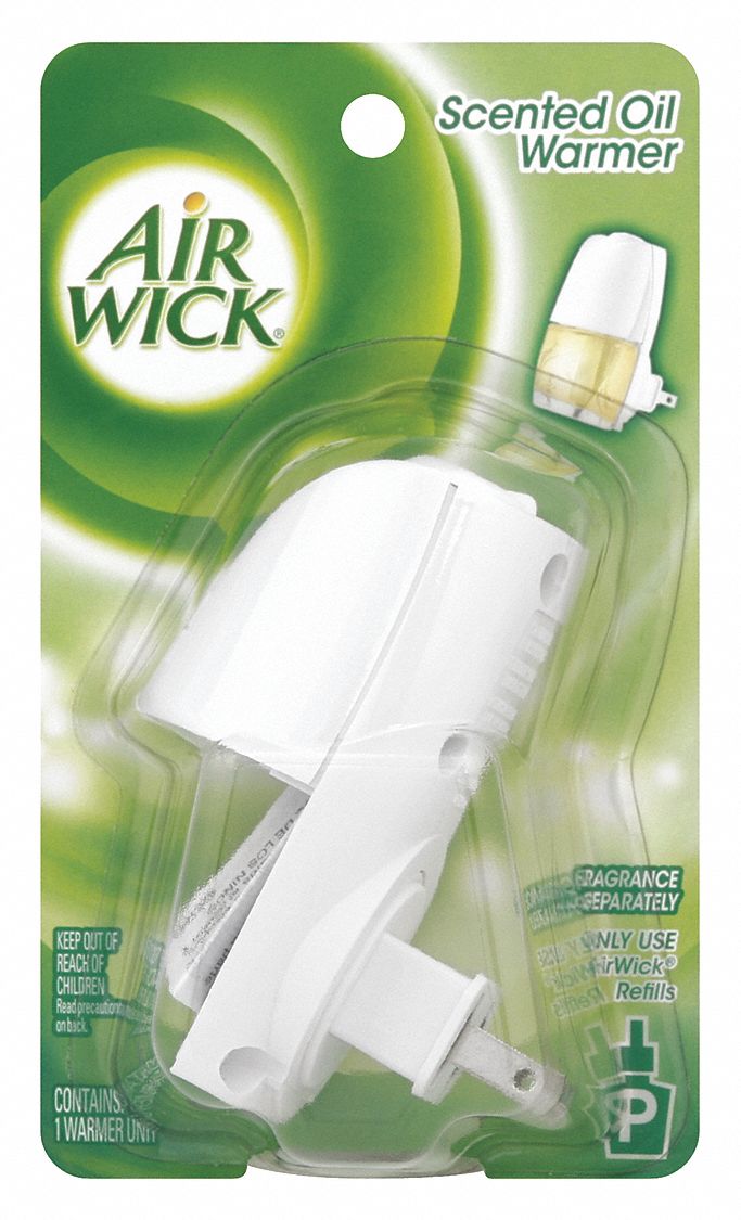 Air Wick Continuous Air Freshener Dispenser Not Rated Coverage Cartridge Refill Type White 8234