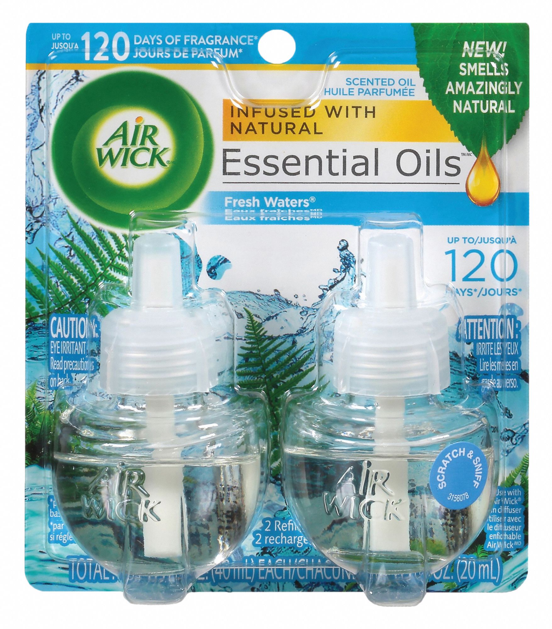 AIR WICK, Airwick®, 0.67 oz Container Size, Oil Based Air Freshener