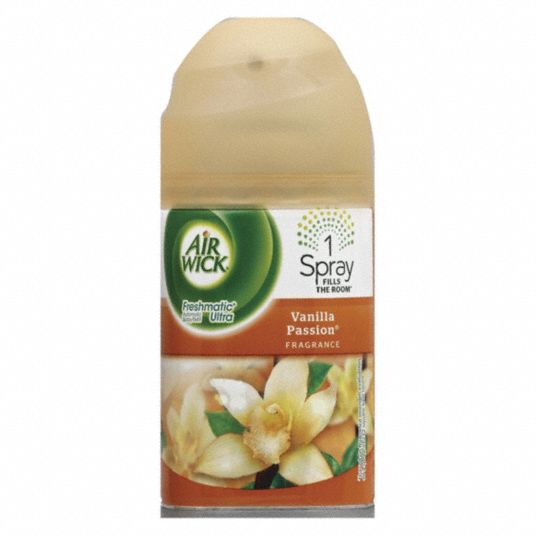 AIR WICK Metered Air Freshener Refill, Aerosol Canister, Vanilla