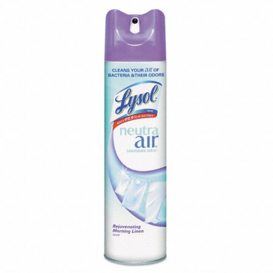 LYSOL, Aerosol Spray Can, 10 oz Container Size, Air Sanitizer - 20L031 ...