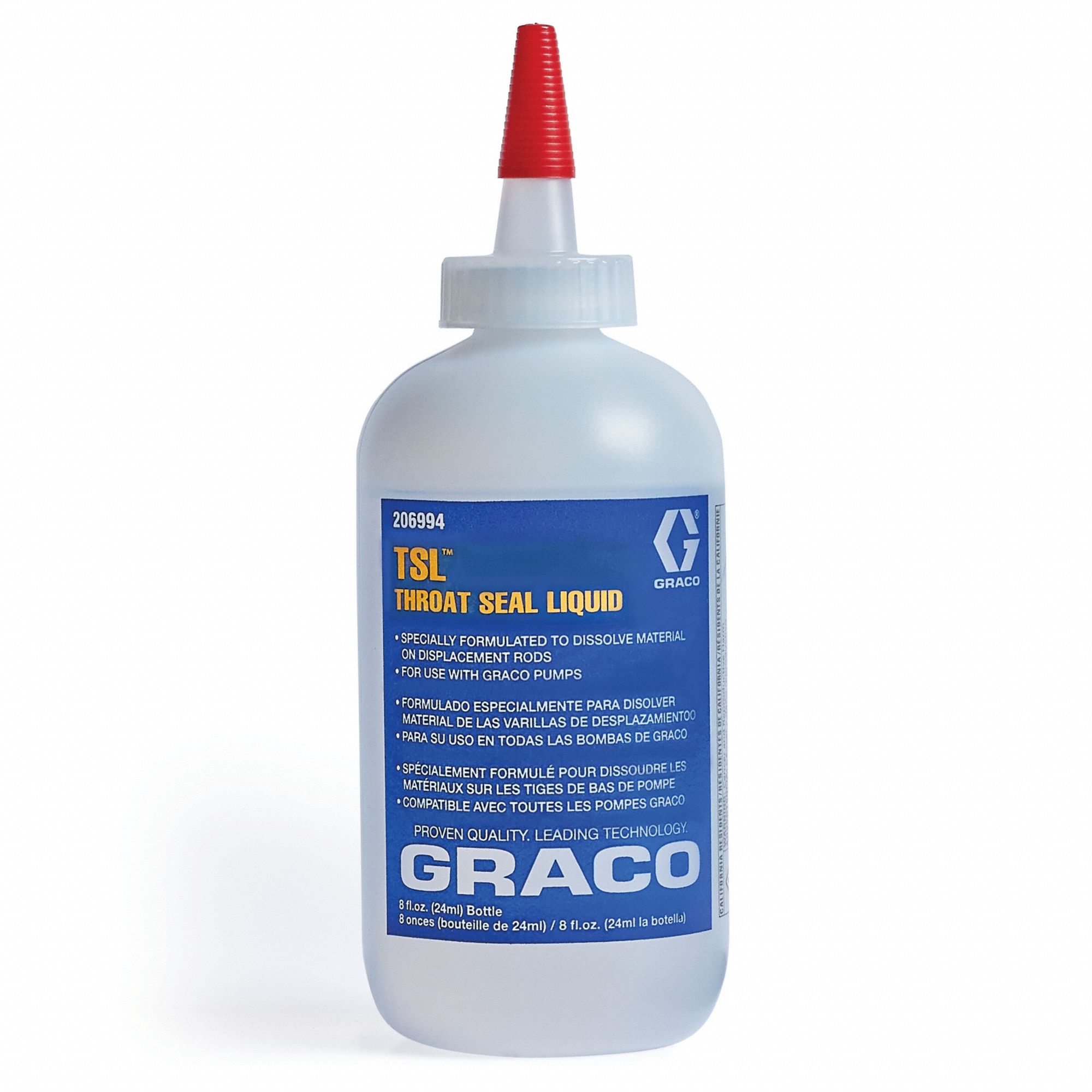 GRACO Throat Seal Liquid: 8 oz, Throat Seal Liquid