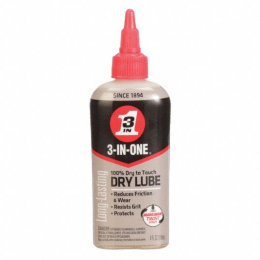 4 oz, 4 oz, General Purpose Dry Lubricant - 20LA85|120022 - Grainger