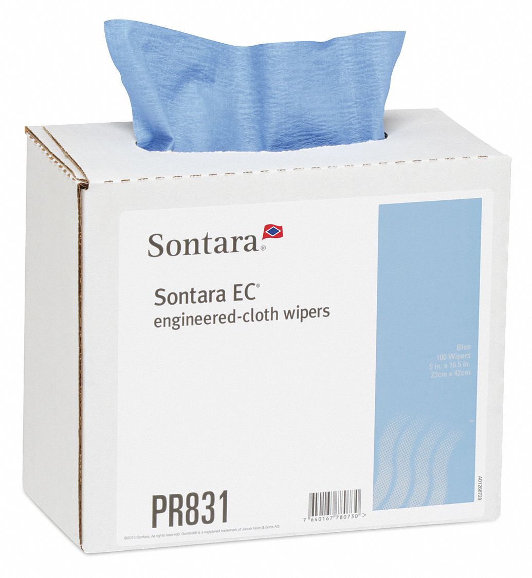 Dry Wipe 9-1/2 x 16-1/2 Blue