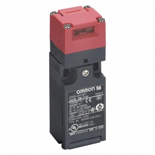 OMRON Safety Interlock Switch Plastic Locking, 1NO/1NC, M20, 10A