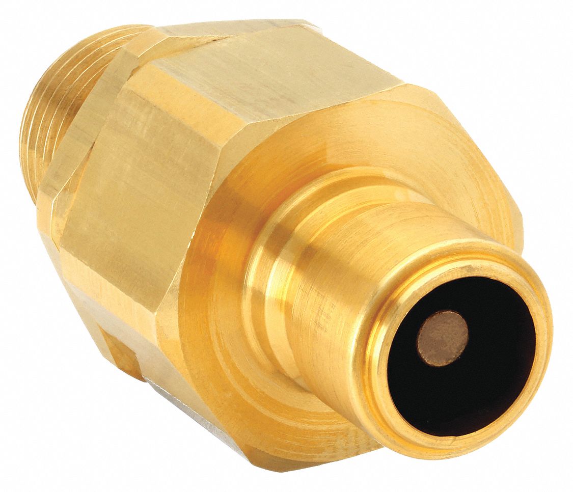 SNAPTITE, 3/4 in Coupling Size, Brass, Hydraulic Quick Connect Hose