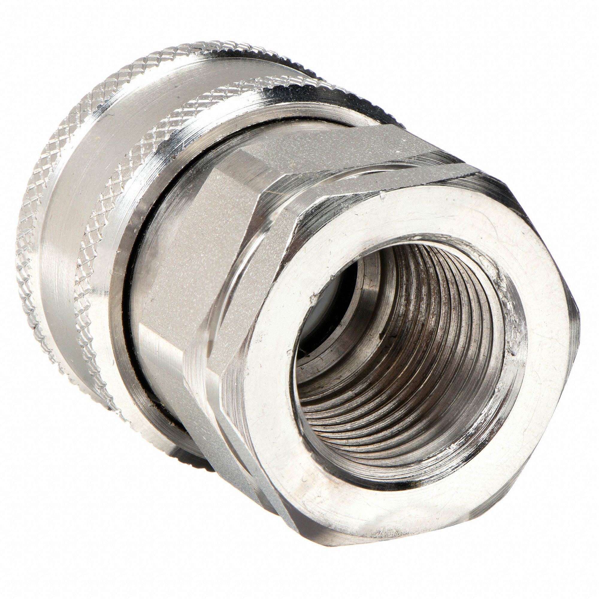 SNAPTITE Hydraulic Quick Connect Hose Coupling, Socket, H Series, 316