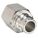 HYDRAULIC QUICK CONNECT HOSE COUPLING, ¼ IN COUPLING SIZE, 316 STAINLESS STEEL, BUNA