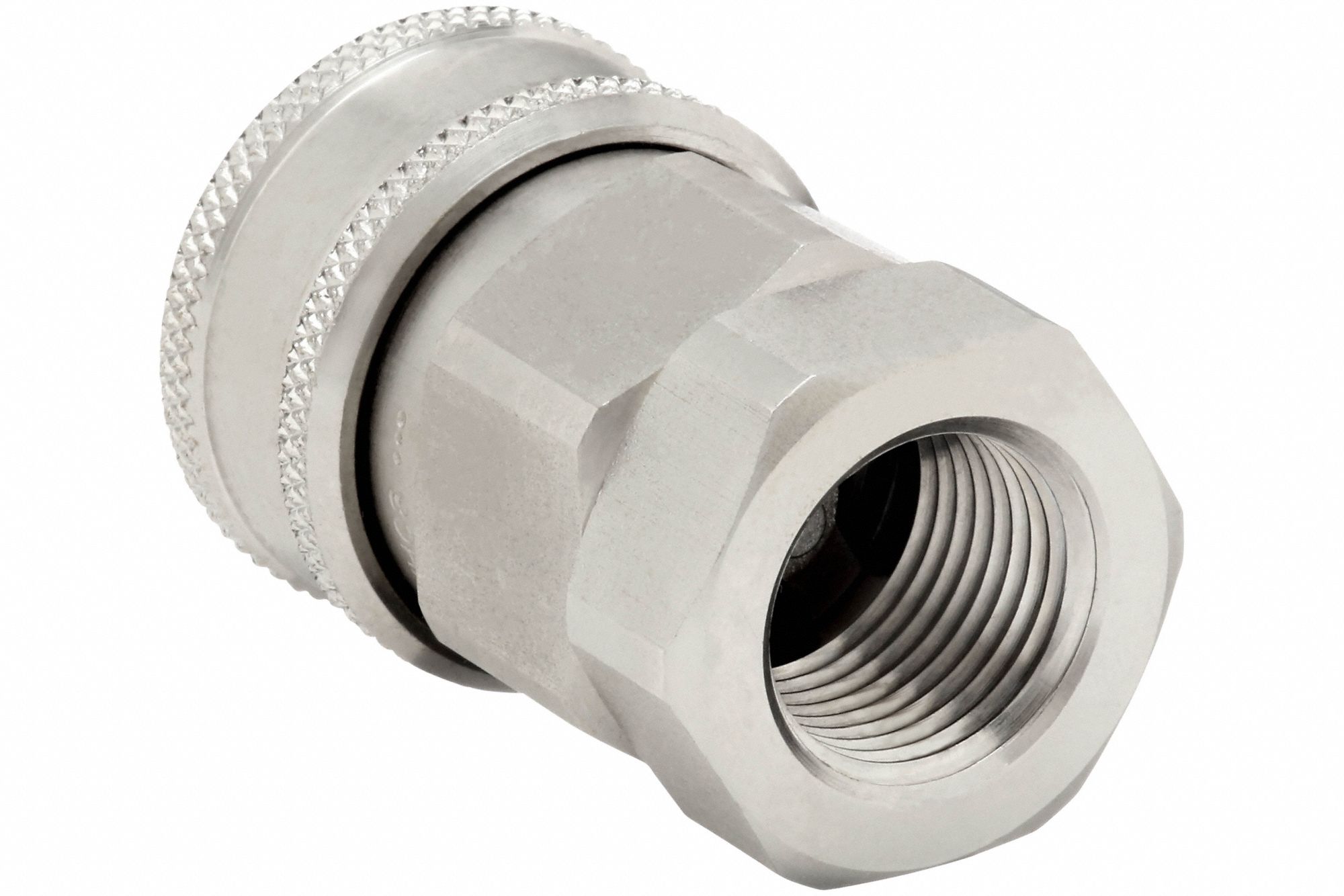 SNAPTITE Hydraulic Quick Connect Hose Coupling, Socket, H Series, 316