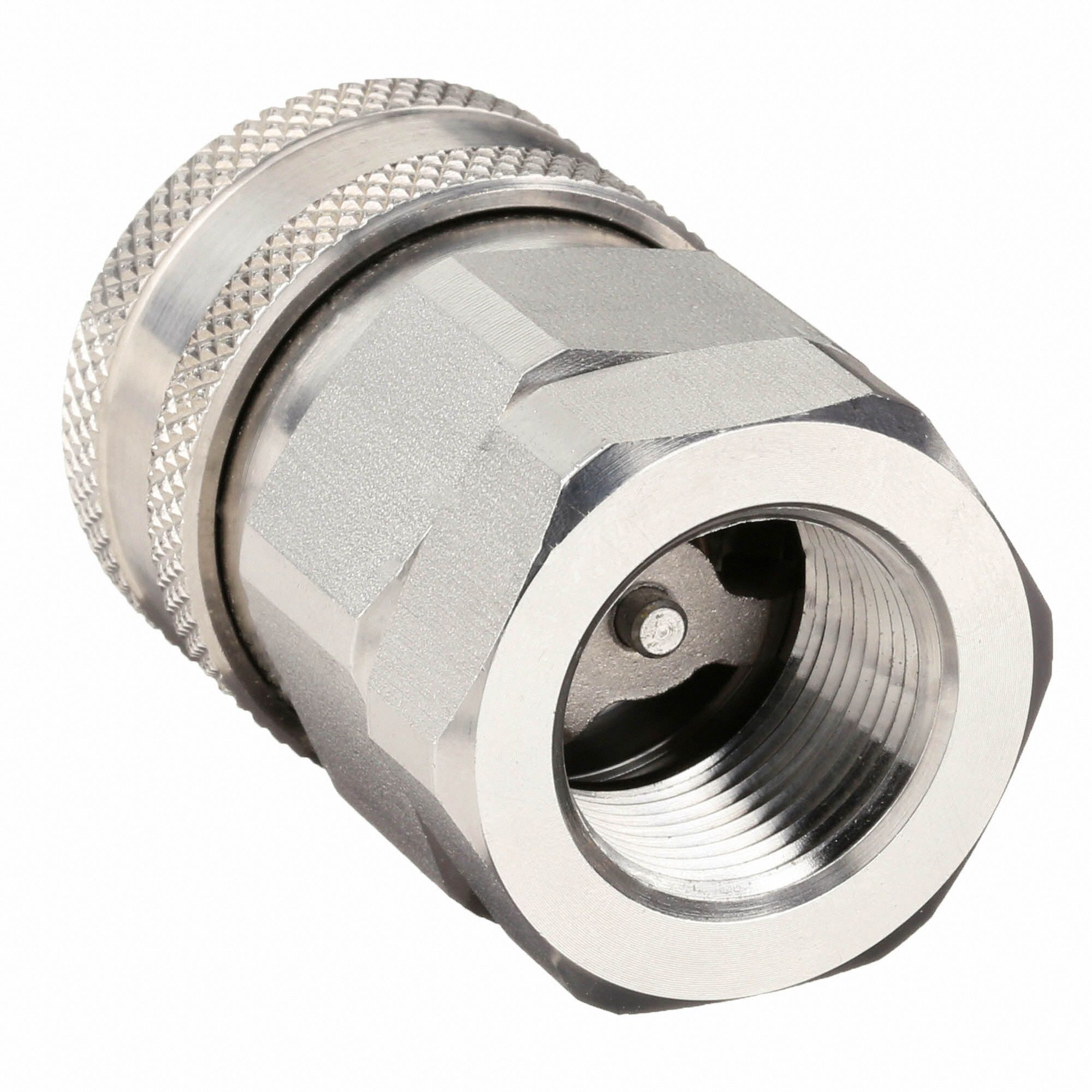 SNAPTITE Hydraulic Quick Connect Hose Coupling, Socket, H Series, 316 Stainless Steel 20LG61