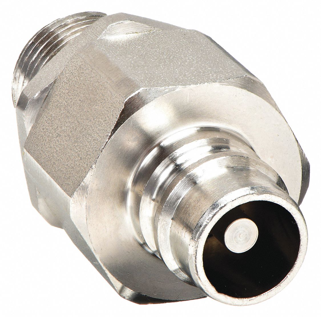 Hydraulic Quick Connect Hose Coupling: 1/2 in, 316 Stainless Steel, 53 lpm Max. Flow Rate