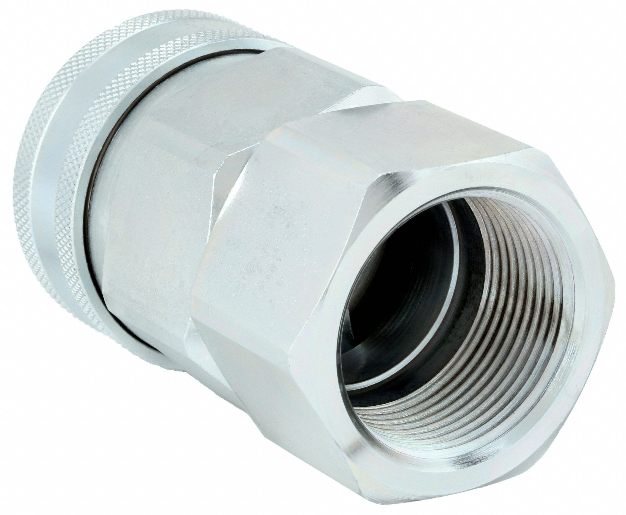 SNAPTITE Hydraulic Quick Connect Hose Coupling, Socket, H Series, Steel 20LH83VHC2020F