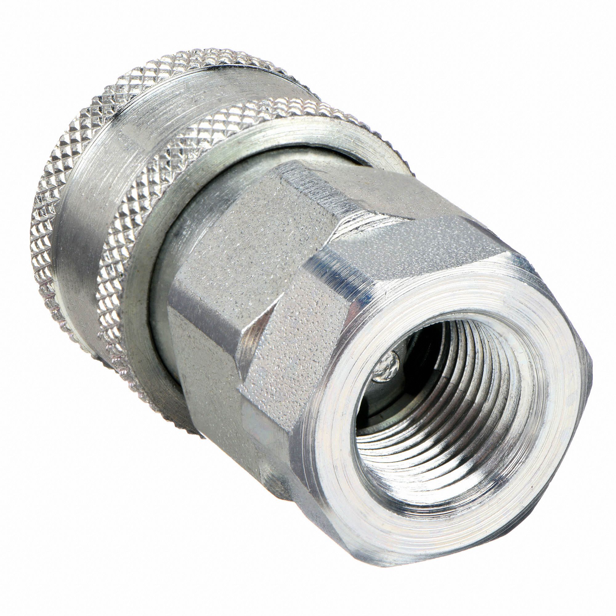 SNAPTITE Hydraulic Quick Connect Hose Coupling, Socket, H Series, Steel 20LH95VHC66F Grainger