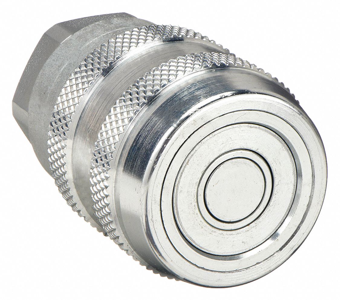 SNAPTITE, 1 in Coupling Size, Steel, Hydraulic Quick Connect Hose