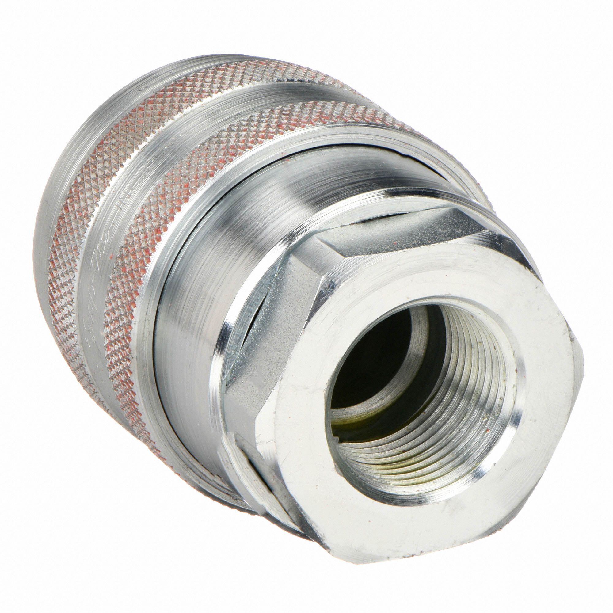 SNAPTITE Hydraulic Quick Connect Hose Coupling, Socket, 71 Series, Steel 20LJ55713C1616F