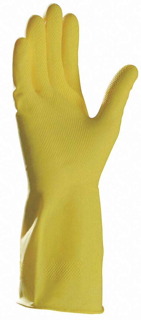 Chemical Resistant Gloves,Latex,M,PR