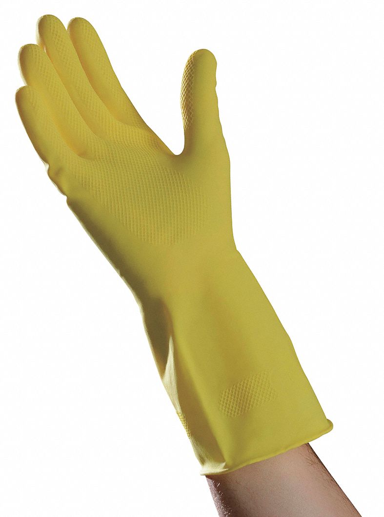 Chemical Resistant Gloves,Latex,XL,PR
