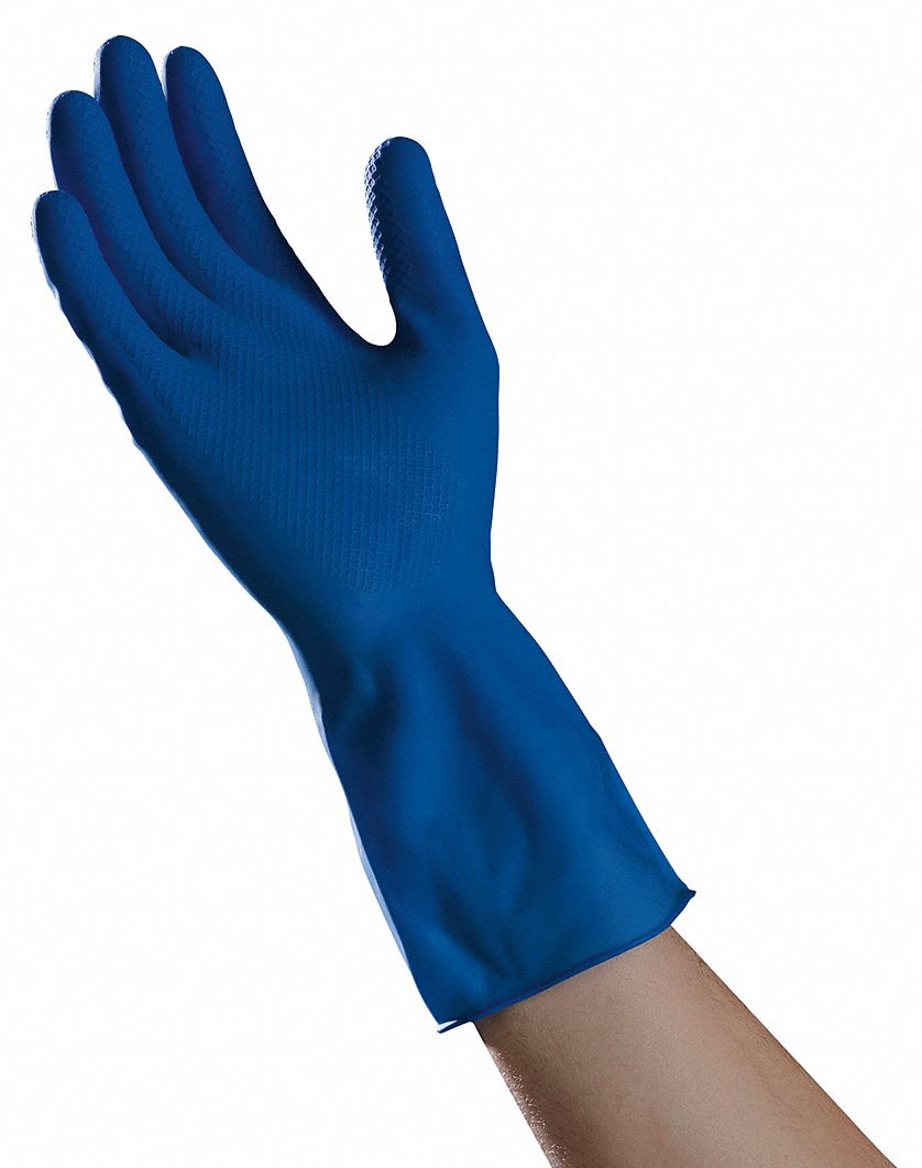 Chemical Resistant Gloves,Latex,S,PK12