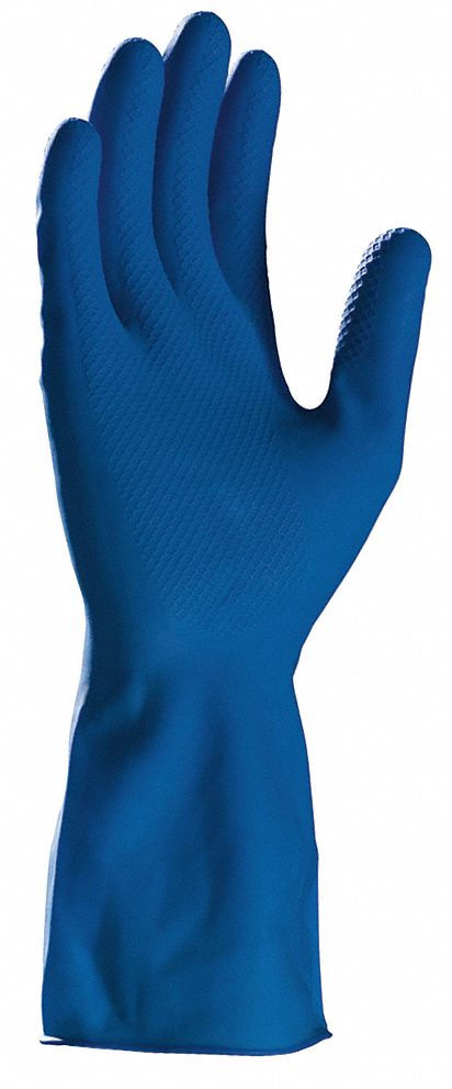 Chemical Resistant Gloves,Latex,M,PK12
