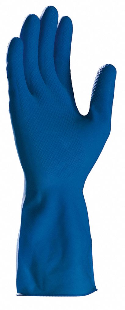 Chemical Resistant Gloves,Latex,L,PK12