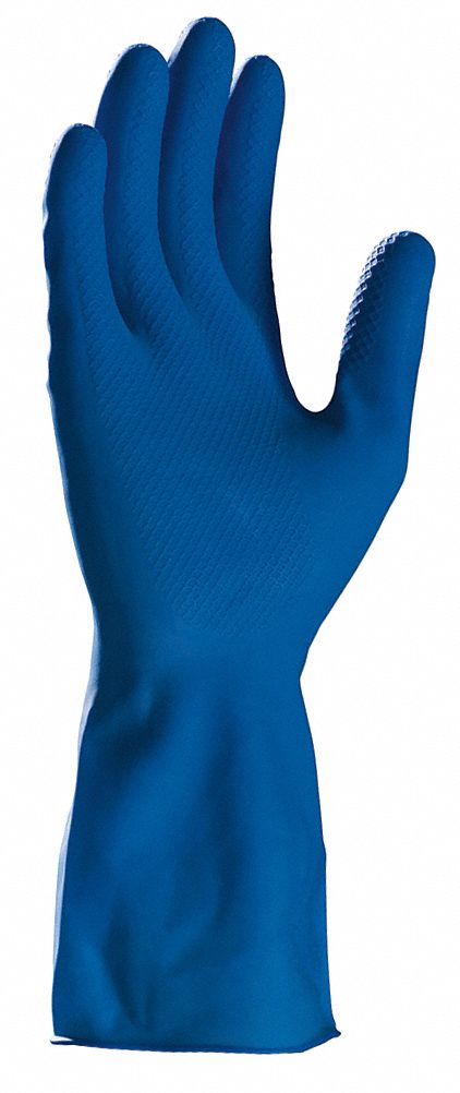 Chemical Resistant Gloves,Latex,XL,PK12
