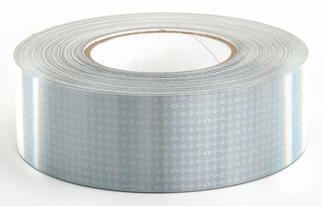 Floor Marking Tape: Gen Purpose, Solid, White, 2 in x 150 ft, 13 mil Tape Thick, Approved Vendor