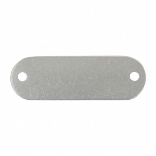 C.H. HANSON, Stainless Steel, Silver, Blank Tag - 20LT58|43109 - Grainger