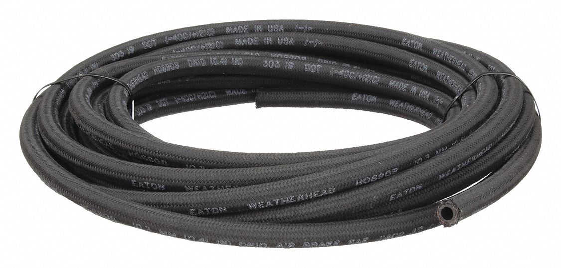 Hydraulic Hose: 350 psi, 1 13/16 in Hose Inside Dia., 2 1/4 in Hose Outside Dia., 50 ft Hose Lg