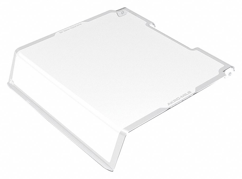 BIN LID, 10¾ IN X 10½ IN, CLEAR, FOR 30235