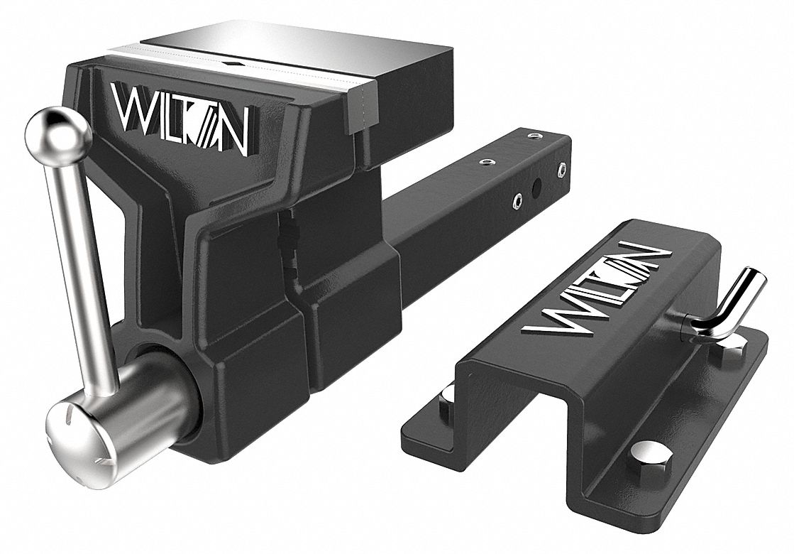 Wilton Heavy Duty Truck Hitch Vise 6 In Jaw Width 5 3 4 In Max Opening 5 In Throat Depth 20pd96 10010 Grainger