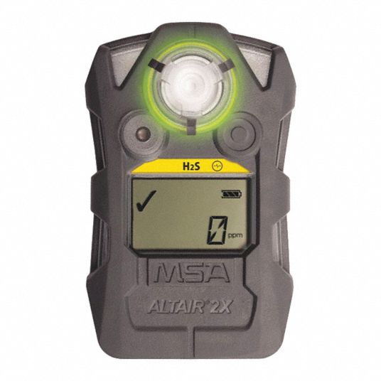 MSA Gas Detector, Detects Carbon Monoxide, Sensor Range 0 ...