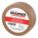 PRESSURE SENSITIVE PAPER TAPE, KRAFT PAPER, RUBBER, 6.1 MIL, 2 IN W, 180 FT L