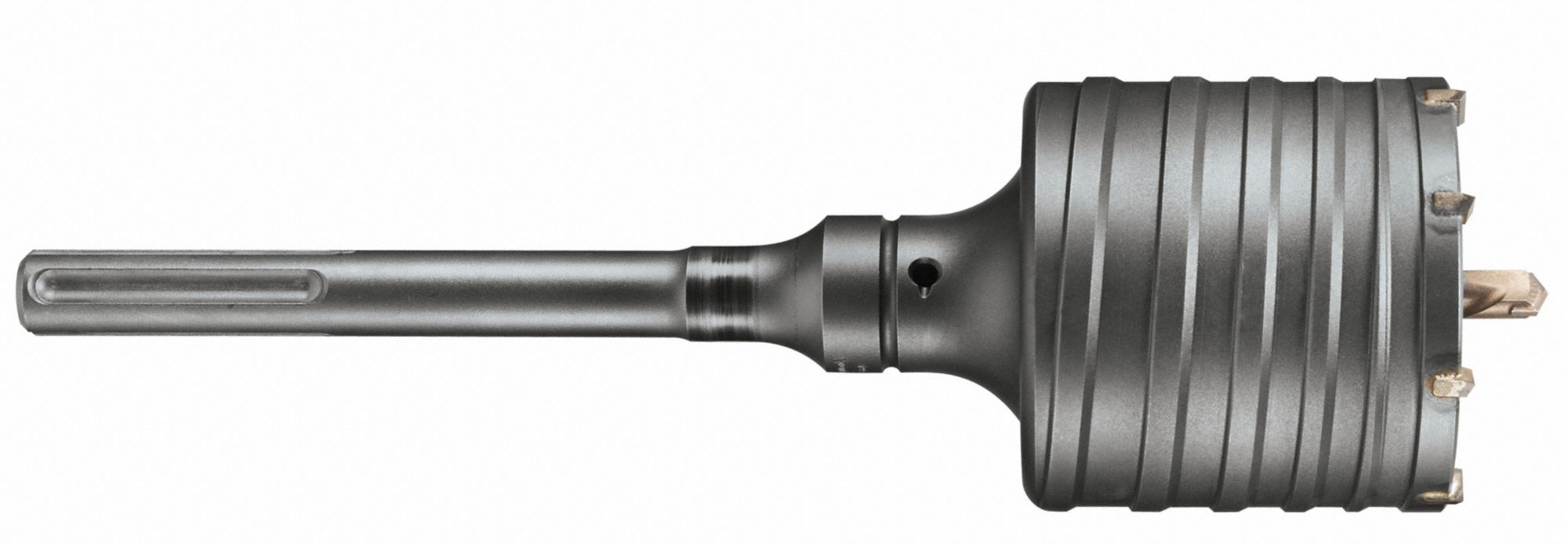 BOSCH Carbide Core Bit, 2 1/4 in Dia. X 12 in SDS Max, Dry Application, 7 in Drilling Depth