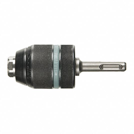 BOSCH Chuck Adapter: SDS-Plus For Chuck, 1/2 in Keyless Converts to Chuck,  4 1/2 in Overall Lg