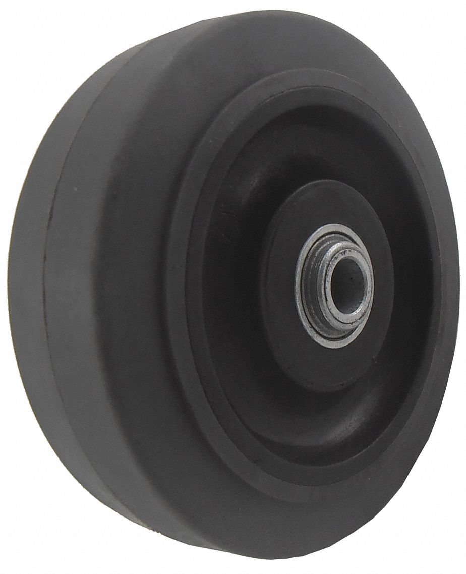Caster Wheel 4 dia 250 lb Gray