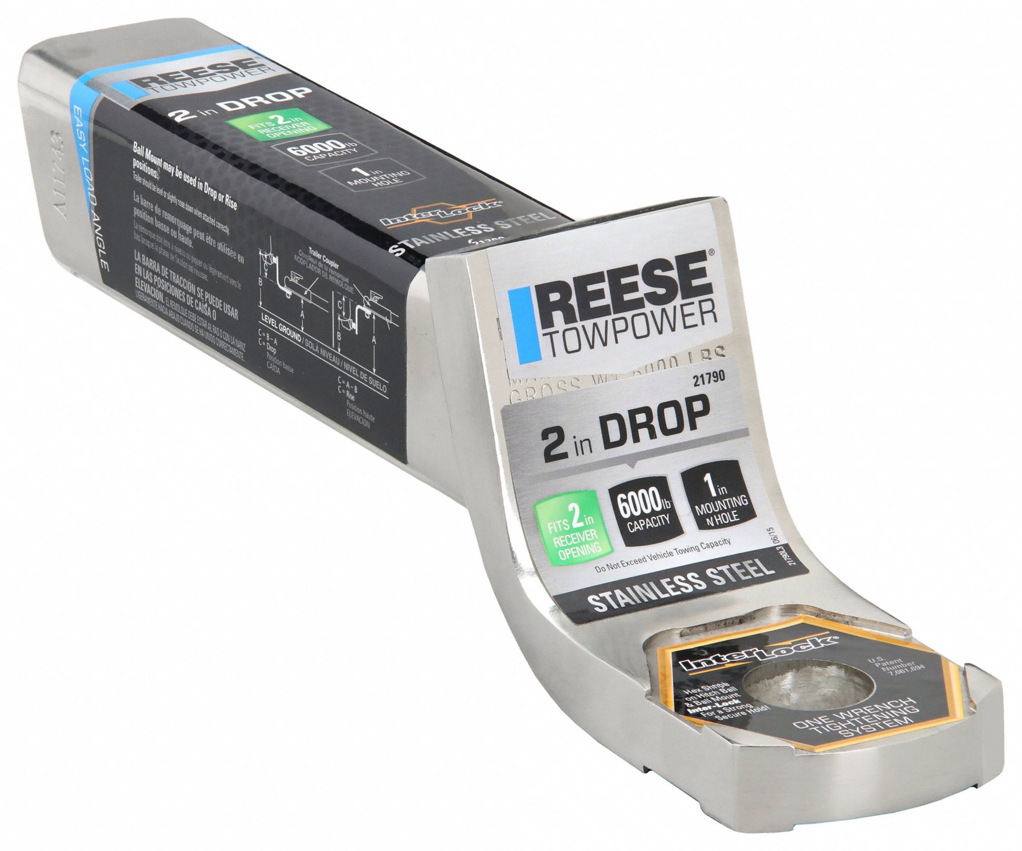 Reese Towpower 21791 Reese Towpower Class III Interlock Ball Mounts