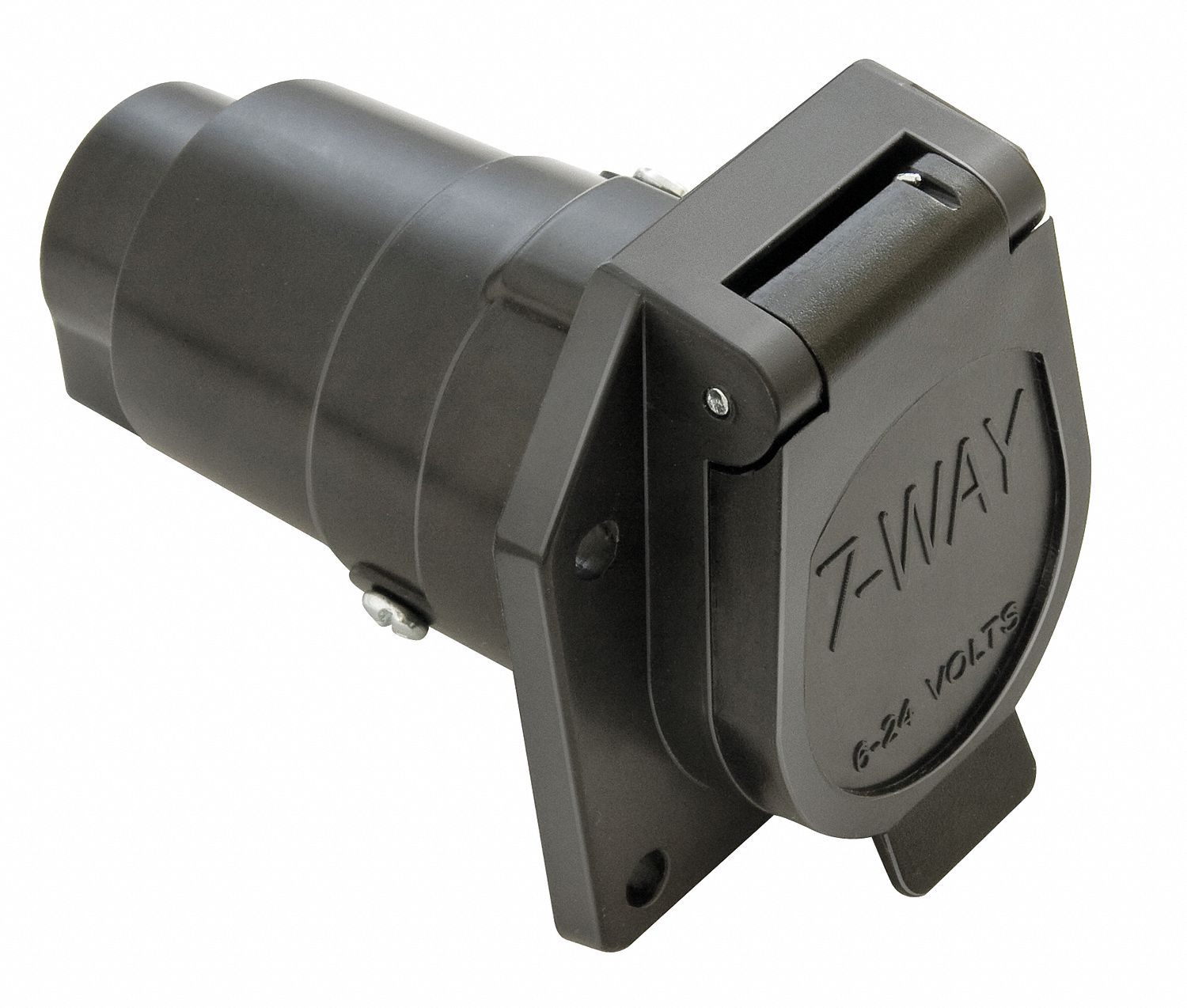 REESE, 7-Way, REESE TOWPOWER, Round Connector Socket - 360A75|74126 ...