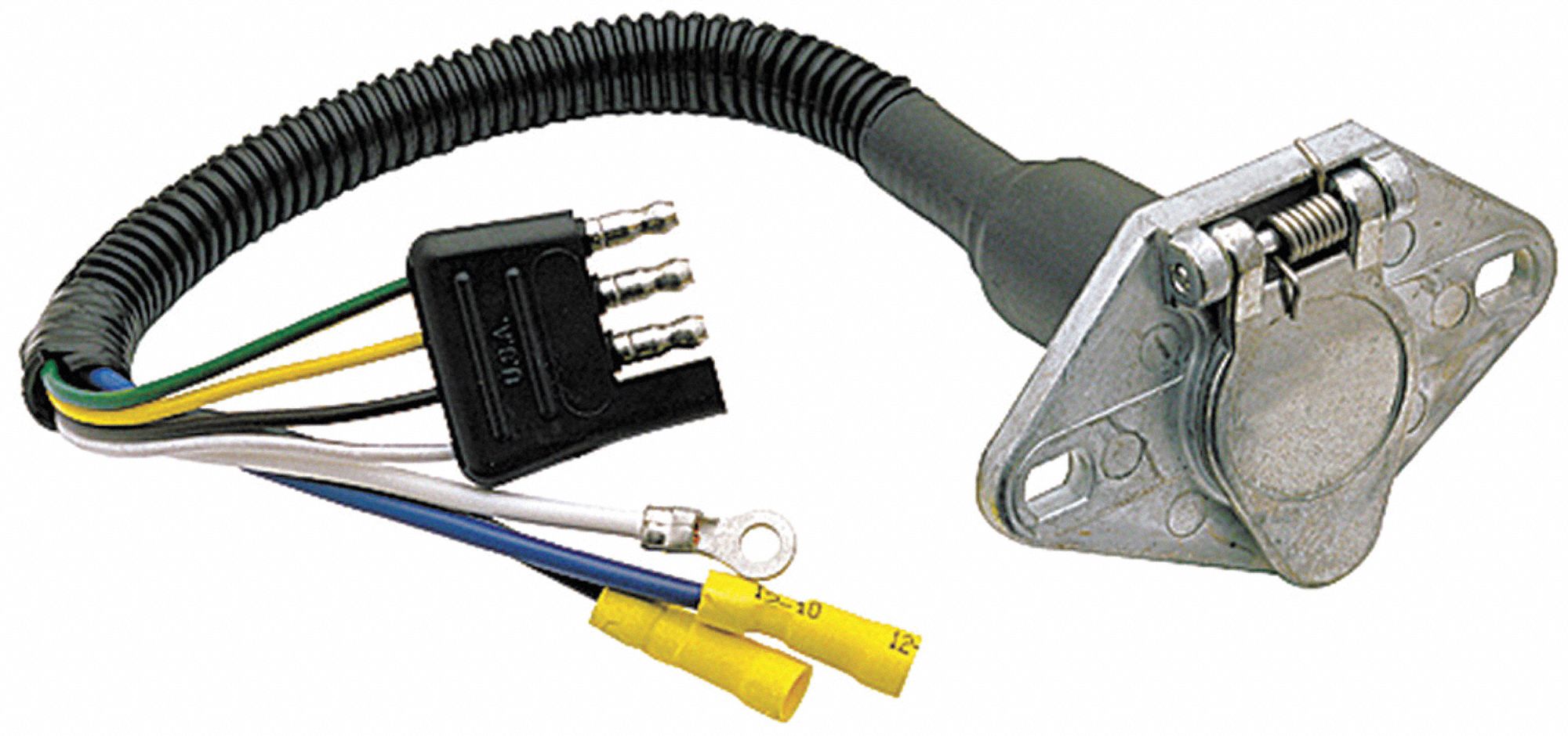 REESE TConnector 6Way, PVC/Rubber, Vehicle and Trailer, Heavy Duty