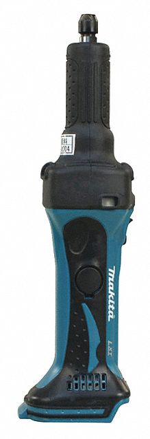 DIE GRINDER, CORDLESS, 18V, 26000 RPM, SLIDE, ¼ IN COLLET, ROUND, 1½ IN DIA