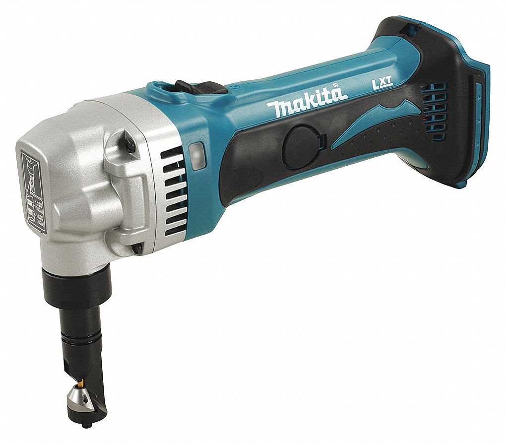 CORDLESS NIBBLER, 18V, 16 GA/18 GA, 2 IN RADIUS, 360 °  SWIVEL ANGLE, 1900 SPM, LXT SERIES